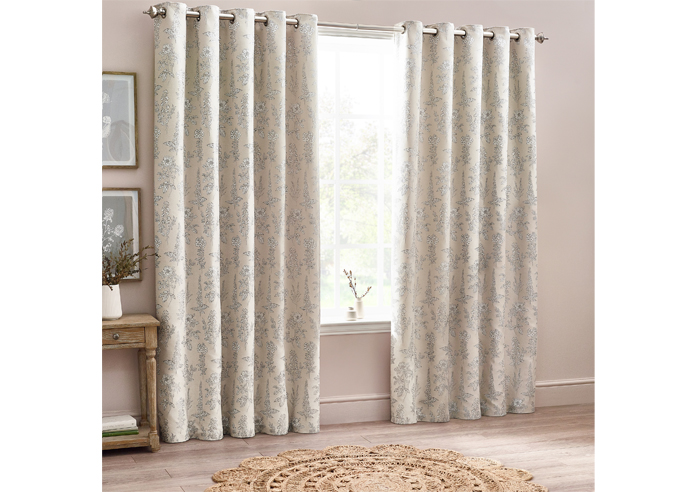 Sophia Eyelet, Natural - Ready Made Curtains - Image 7